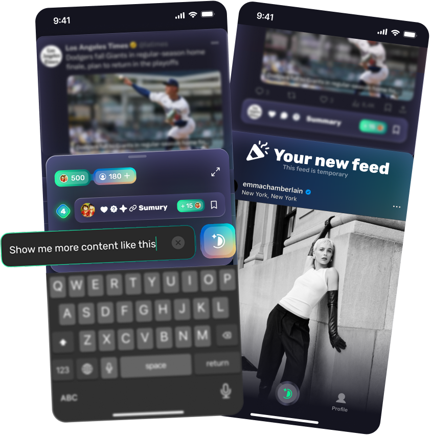 Dusky browsing interface